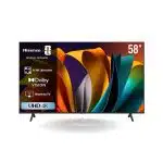 Téléviseur led 58 pouces HISENSE Smart 4K UHD - 58A6K