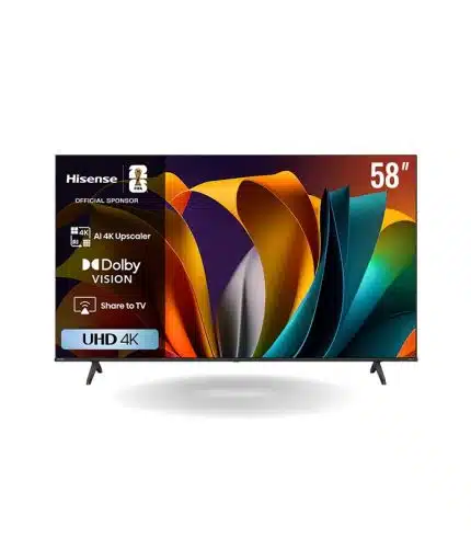 Téléviseur led 58 pouces HISENSE Smart 4K UHD - 58A6K