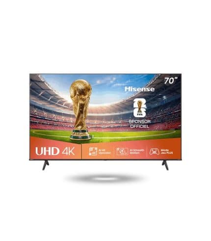 Téléviseur led 70 pouces HISENSE smart 4K UHD - 70A6K