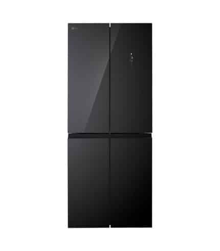 Réfrigérateur multi-portes LG 400 litres en verre noir GCFB41FPLAM