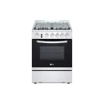 Cuisinière à gaz 4 Feux LG 60 cm Sécurité totale Système de chauffage combiné Rôtissoire FA211RMA