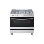 Cuisinière à gaz 5 Feux LG 90cm Sécurité totale Système de chauffage combiné Rôtissoire FA415RMA